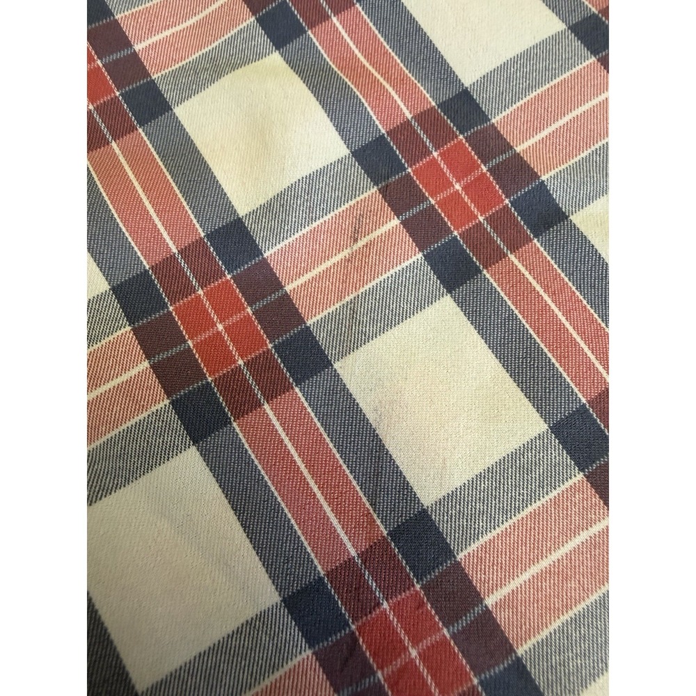 UNTUCKit Tour De Paz Plaid Shirt Long Sleeve Button Up Nylon Blend Men's XL - Picture 4 of 11